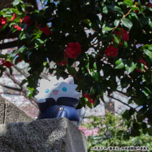 『呪術廻戦 懐玉・玉折』MEGA CAT PROJECT ニャンとも大きな呪術ニャンコ 五条悟 ソフビフィギュア